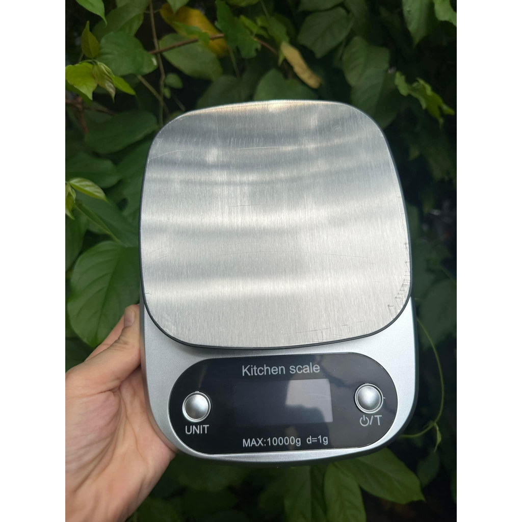 CÂN TIỂU LY INOX CÂN ĐƯỢC TỪ 0.1g - 10KG SIÊU TIỆN LỢI