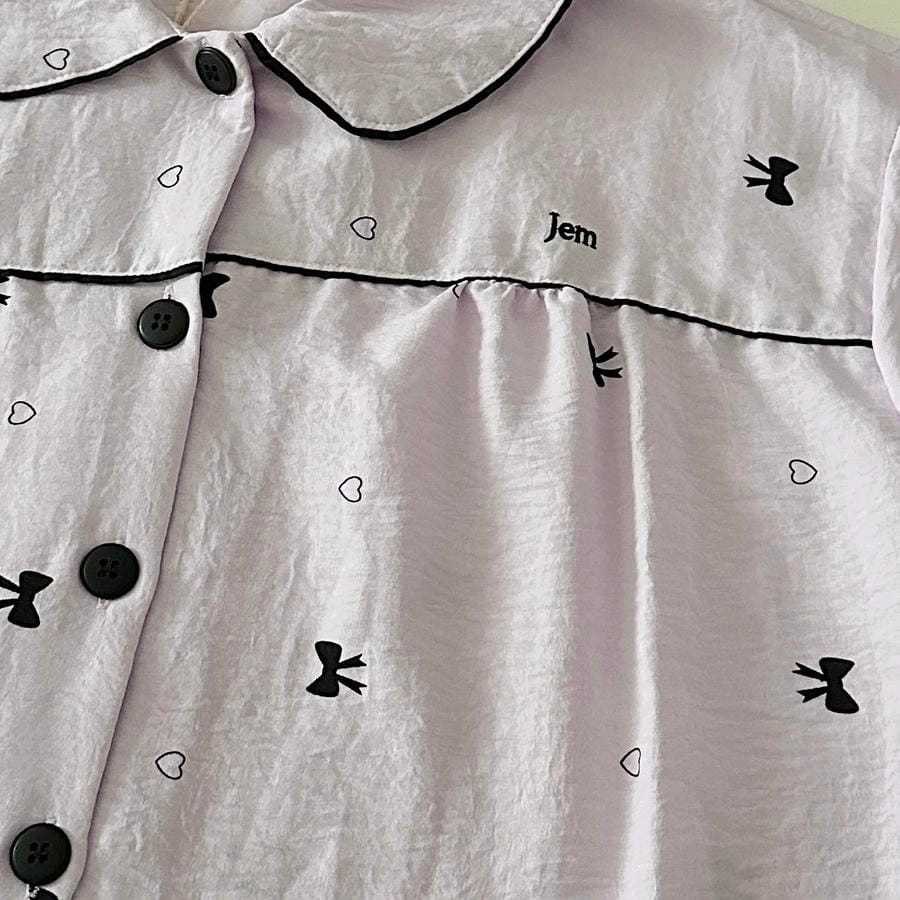 Tím sữa nơ bowtie