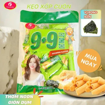 Bánh ngũ cốc ăn kiêng không đường, bánh cuộn ngũ cốc dinh dưỡng ăn kiêng giảm cân vị rong biển, đậu phộng,trứng muối