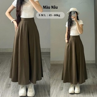 247store - Chân Váy Nàng Thơ 8 Mảnh – Dáng Xòe Chữ A Lả Lướt, Chất Gold Cao Cấp Sang Trọng -Cv6907