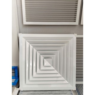 Miệng gió vuông - cửa gió khuếch tán  - thông gió 600*600mm - miệng gió nhôm - Thông gió trần nhà
