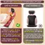Máy massage lưng và cột sống ALOTA M24 massage 8D xoa bóp như chuyên gia, máy massage lưng bi xoay cao 12cm massage