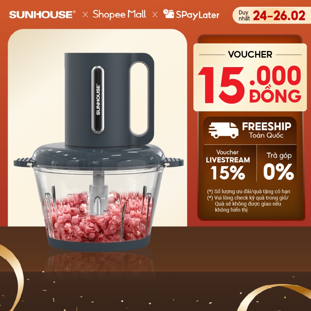 Máy xay thịt Sunhouse SHD5403