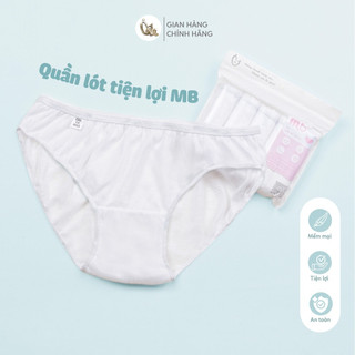 M&B (L,XL,XXL) Set 5 quần lót tiện lợi sử dụng 1 lần cao cấp M&B cho mẹ bầu, mẹ sau sinh từ 40kg đến 70kg