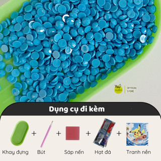 [HỎA TỐC] TỔNG HỢP TRANH ĐÍNH ĐÁ 5D 30x40cm, đầy đủ dụng cụ, không căng khung nhiều chủ đề