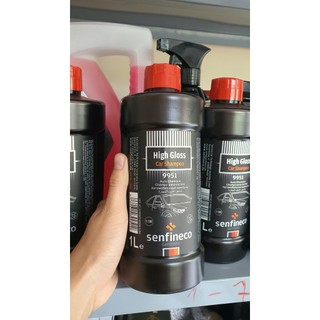 Dung Dịch Rửa Xe Senfineco 9951 ĐEN High Gloss Car Wash 1 Lít - Mvn Auto
