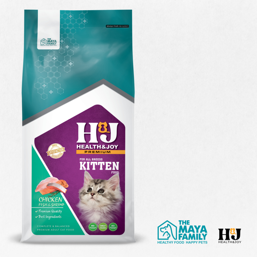 Ảnh Thức ăn cho mèo con HJ PREMIUM CHICKEN, FISH, SHRIMP KITTEN - Thịt gà, cá, tôm bao 2kg 1