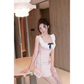 Đầm Nữ Ngắn Lady Gentle, Chất Vải Chéo Ruby Thoải Mái, WDN103 SOME HOW STORE