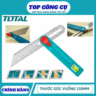 ĐỒ NGHỀ TOTAL Thước góc vuông 150mm TAHS181511