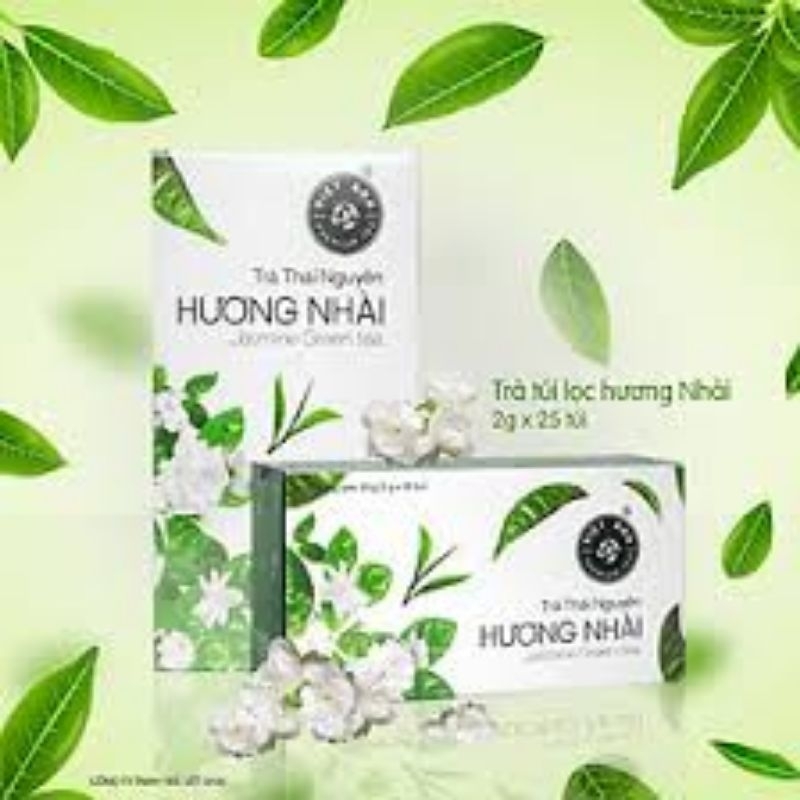 Trà Xanh Thái Nguyên Hương Nhài Việt Anh/Uống Là Mê