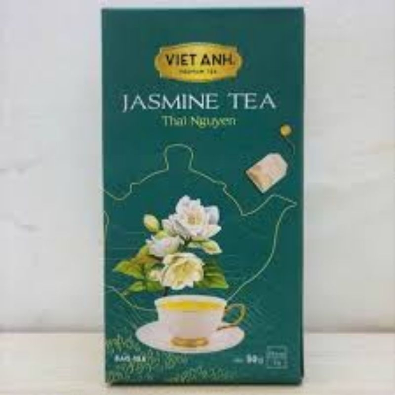 Trà Xanh Thái Nguyên Hương Nhài Việt Anh/Uống Là Mê