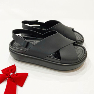 Sandal brooklyn luxe đế cao 5 phân dành cho nữ, giày xăng-đan bánh mì luxe cao 4cm, giày công sở giày đi học
