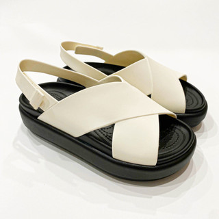 Sandal brooklyn luxe đế cao 5 phân dành cho nữ, giày xăng-đan bánh mì luxe cao 4cm, giày công sở giày đi học