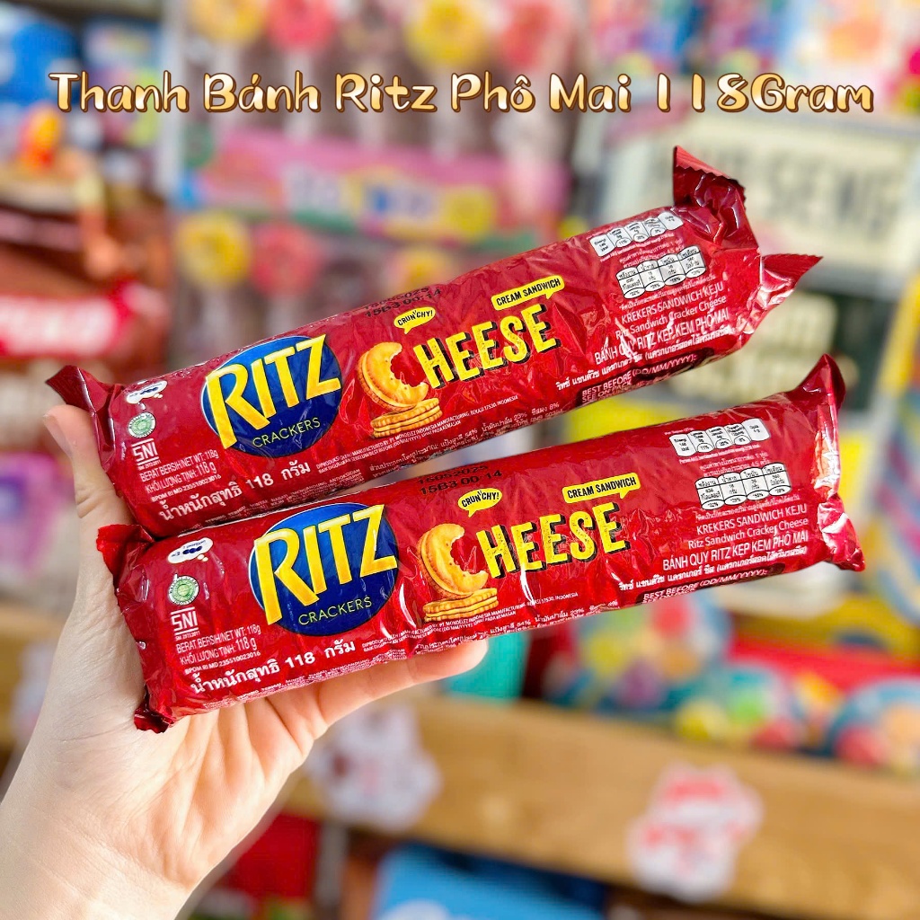 Thanh Bánh Ritz Phô Mai 118Gram | Shopee Việt Nam