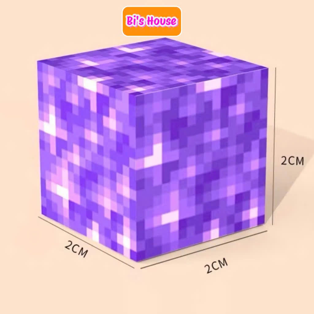 Ảnh Đồ Chơi Xếp Hình Nam Châm Minecraft  , Đồ Chơi Lắp Ghép Cho Bé Thoả Sức Sáng Tạo 1