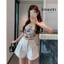 QUẦN SHORT JEANS ĐÙI NỮ LƯNG CAO PHỐI REN LƯNG MÀU TRẮNG ĐEN KEM SIÊU CÁ TÍNH XỊN SÒ QS890