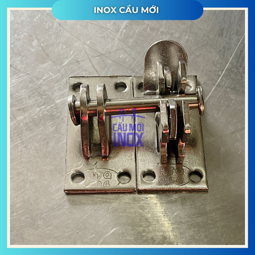 Chốt khóa tự động inox 304, chốt khóa thông minh inox 304, dày 4ly, chất lượng cao