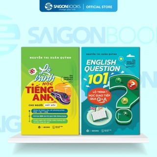 Combo Sách Học Tiếng Anh Hiệu Quả - Lộ Trình Từ Mất Gốc Tới Giao Tiếp Lưu Loát
