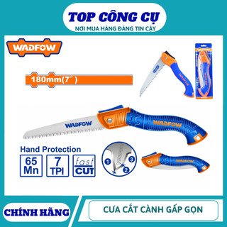 ĐỒ NGHỀ WADFOW Cưa cắt cành gấp gọn  180mm . 7" WHW4607