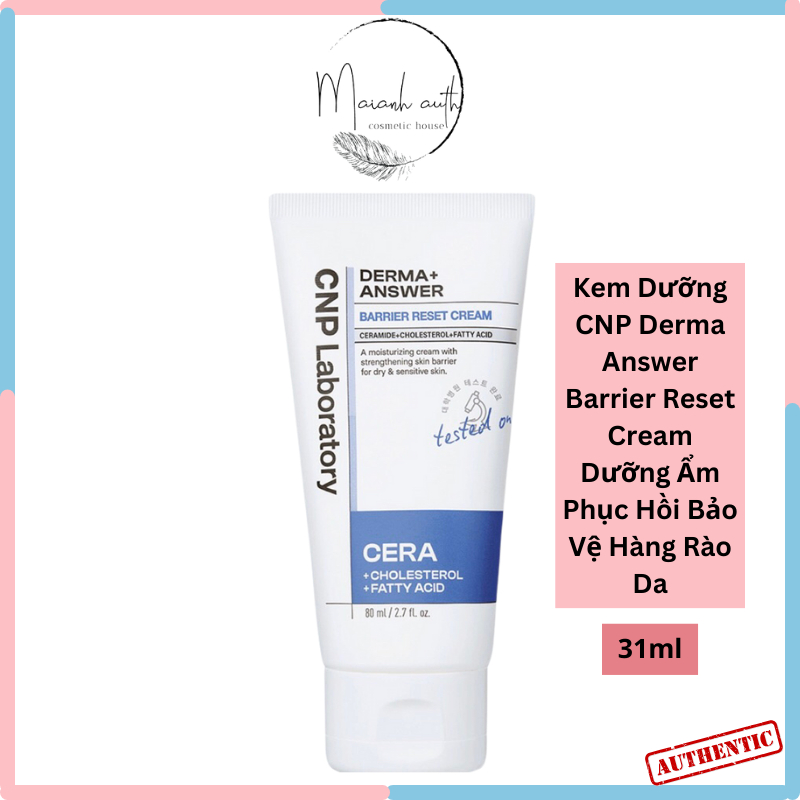 Kem Dưỡng CNP Derma Answer Barrier Reset Phục Hồi Da 31ml | Shopee Việt Nam