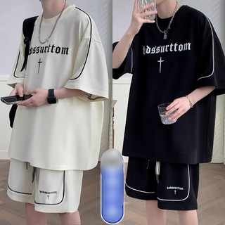 Đồ bộ mặc nhà ⚡️ GIÁ SẬP SÀN ⚡️ sét quần áo BONROU form rộng Unisex 2 màu dành cho nam nữ SSL