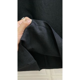 [JUNE LINEN] A24 Áo Linen cổ tim tay ngắn basic. Pure linen. HỎA TỐC.