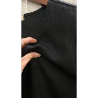 [JUNE LINEN] A24 Áo Linen cổ tim tay ngắn basic. Pure linen. HỎA TỐC.