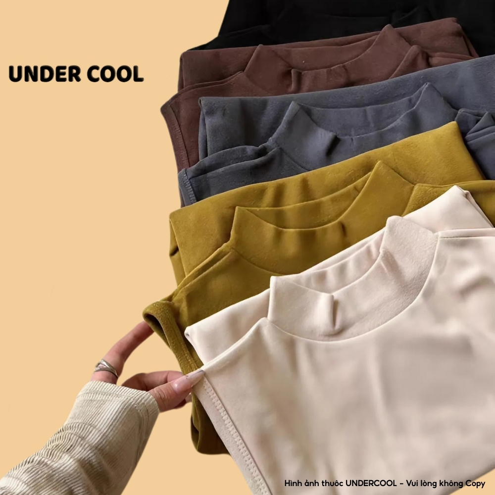 Áo Sát Nách, Áo 3 Lỗ UNDERCOOL Cổ 3 Phân Nỉ Ép Cao Cấp Không Bai Xù 5 Màu Full Size 40-65kg ABL32