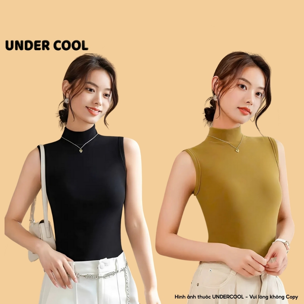 Áo Sát Nách, Áo 3 Lỗ UNDERCOOL Cổ 3 Phân Nỉ Ép Cao Cấp Không Bai Xù 5 Màu Full Size 40-65kg ABL32