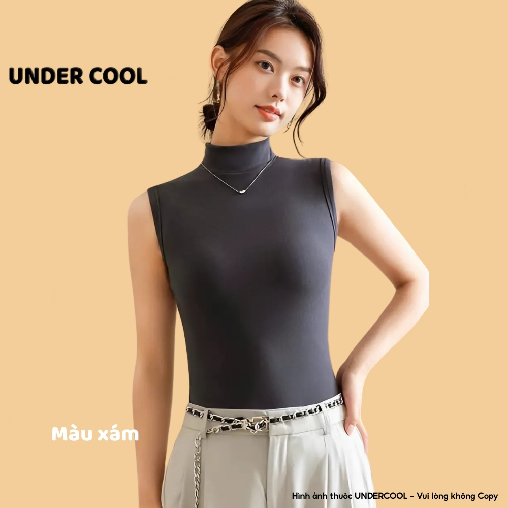 Áo Sát Nách, Áo 3 Lỗ UNDERCOOL Cổ 3 Phân Nỉ Ép Cao Cấp Không Bai Xù 5 Màu Full Size 40-65kg ABL32