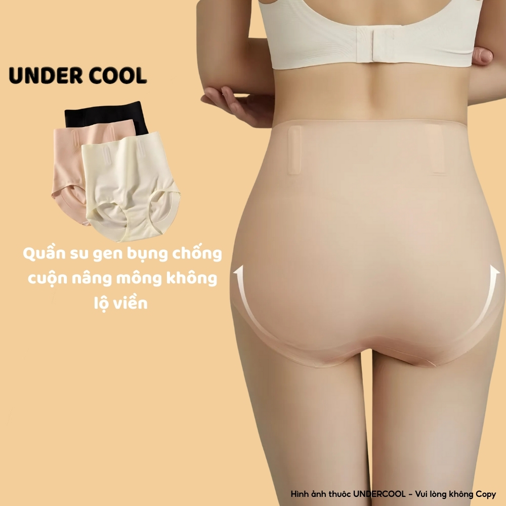 Quần Gen Bụng UNDERCOOL Nâng Mông, Chống Cuộn, Siêu Mỏng, Không Lộ Viền, Co Giãn Mềm Mịn QLD17