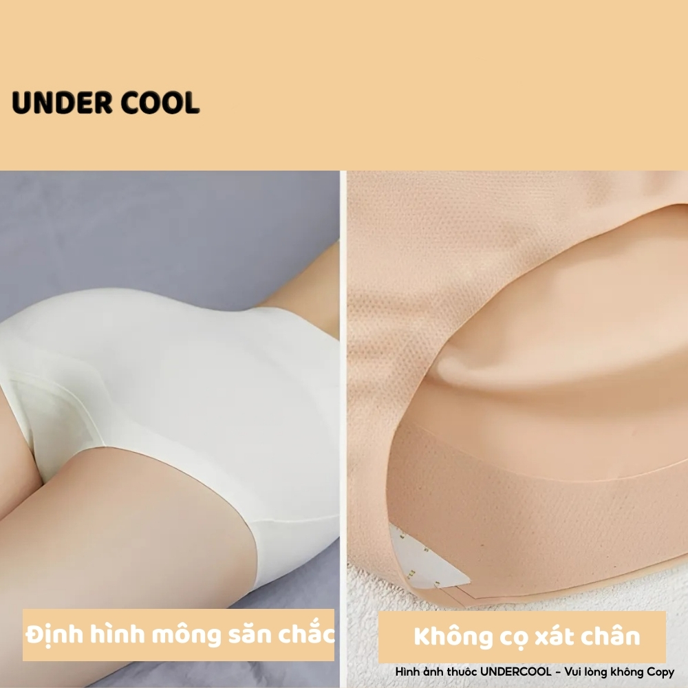Quần Gen Bụng UNDERCOOL Nâng Mông, Chống Cuộn, Siêu Mỏng, Không Lộ Viền, Co Giãn Mềm Mịn QLD17