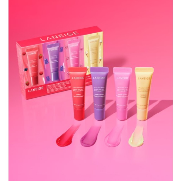 Ảnh Set son dưỡng môi căng bóng Laneige Mini Lip Glowy Balm 5g x 4 2