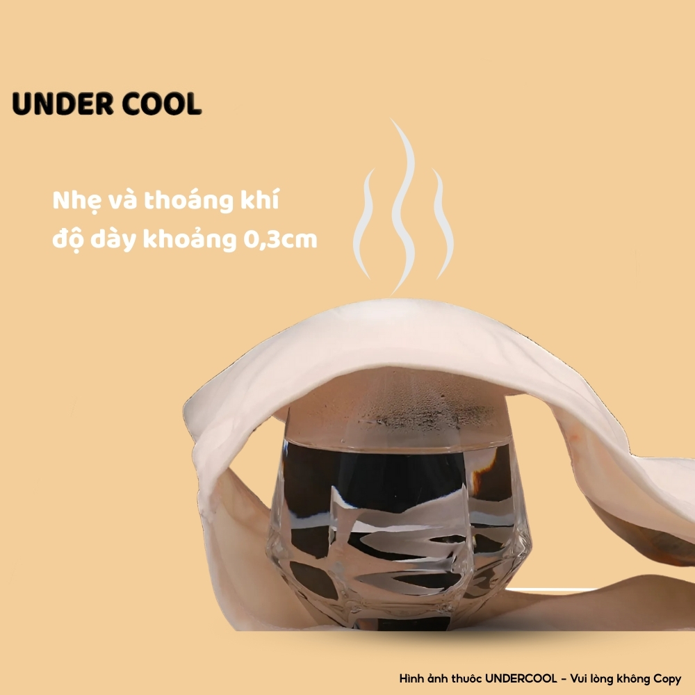 Áo Bra Nữ 2 Dây UNDERCOOL Mút Mỏng Thoáng Mát, Thấm Hút Mồ Hôi, Mềm Mịn, Freesize Dưới 58kg AL63