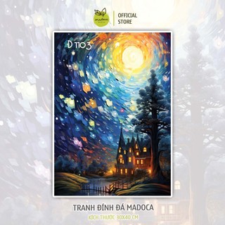 [HỎA TỐC] TỔNG HỢP TRANH ĐÍNH ĐÁ 5D 30x40cm, đầy đủ dụng cụ, không căng khung nhiều chủ đề