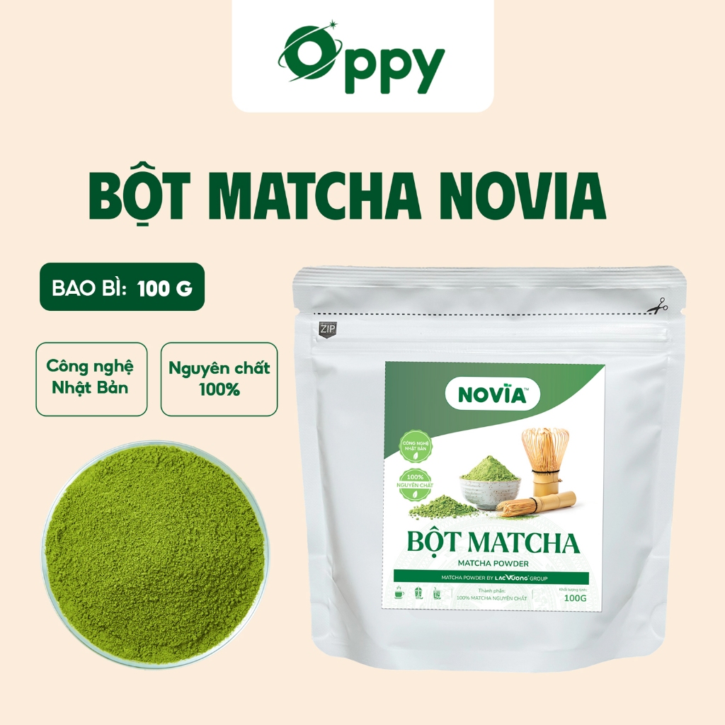 Bột Matcha Novia [Gói 100g & 500g] | Shopee Việt Nam