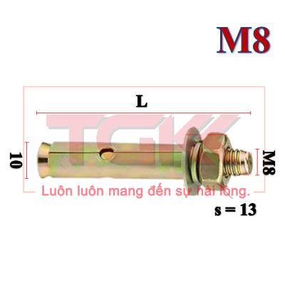 Bulong nở (nở rút) sắt M8 | Shopee Việt Nam