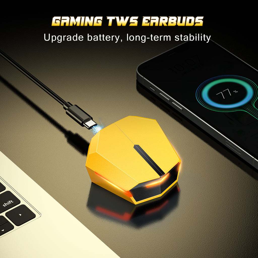 Tai nghe Gaming TWS Earbuds ONIKUMA T32 Giảm Tiếng Ồn, Độ Trễ Cực Thấp
