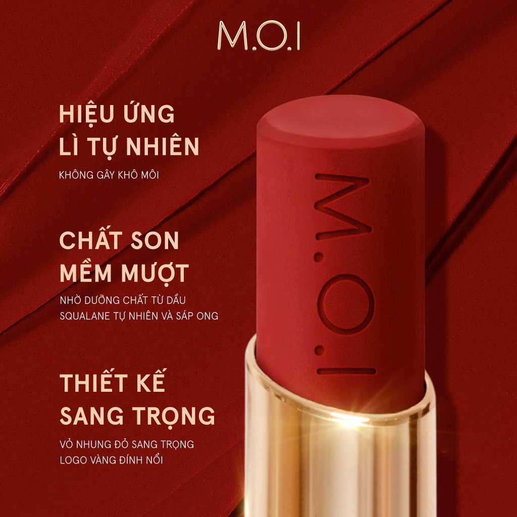Ảnh Son thỏi cao cấp Queen Of Rose Phiên bản giới hạn 2.7gr 3