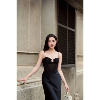 Áo Nữ Corsetform String, Chất Vải Thun Lưới Thoải Mái, WKI047 SOME HOW STORE