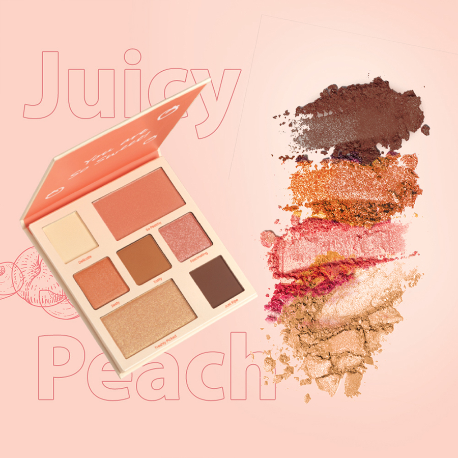 Ảnh Bảng phấn mắt & mặt Silkygirl Eye & Face Palette 12,6G - Tone Cam Đào 1