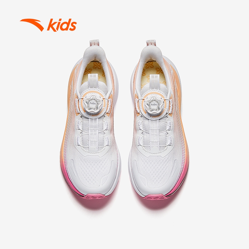 Giày chạy bé gái thể thao size 33-39 Anta Kids Wing 3225A5504