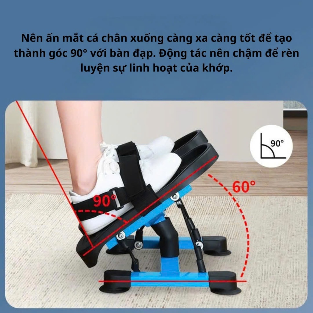Thiết bị tập gập cổ chân , mắt cá chân , đảo ngược bàn chân hỗ trợ người bệnh người già phục hồi sau tai biến.