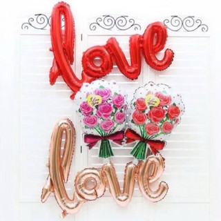 Bóng chữ love liền tráng nhôm trang trí phòng cưới, sinh nhật , tiệc tùng Yến Nhi Shop