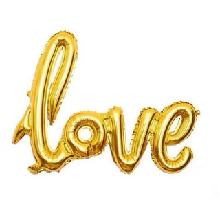 Bóng chữ love liền tráng nhôm trang trí phòng cưới, sinh nhật , tiệc tùng Yến Nhi Shop