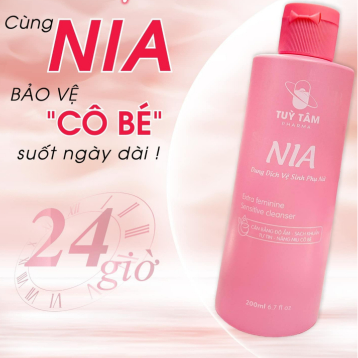 Dung dịch vệ sinh phụ nữ NIA chính hãng 200ml