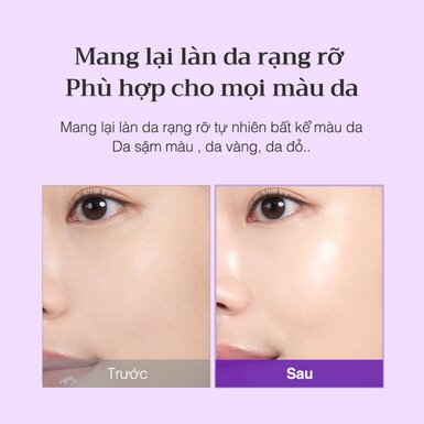 Kem Chống Nắng d'Alba Waterfull Tone-Up Purple Correcting Sun Cream SPF50+ PA++++ 50ml