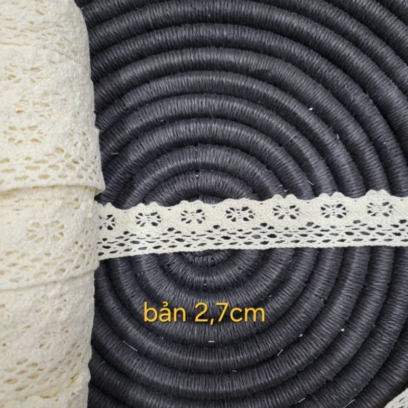 Màu be bản 2,7cm mã2