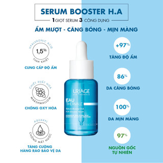 Tinh chất giúp cấp ẩm cho da Uriage Eau Thermale Sérum Booster H.A 30ml