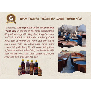 Nước Mắm Nấu Cá Cơm 25N Ba Làng - Vinh Việt foods